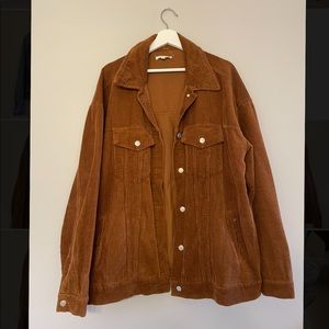 Pacsun Oversized Corduroy Button down jacket